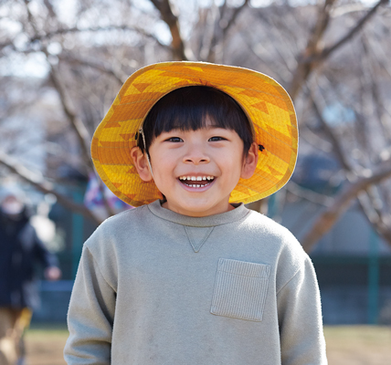 笑顔の子供